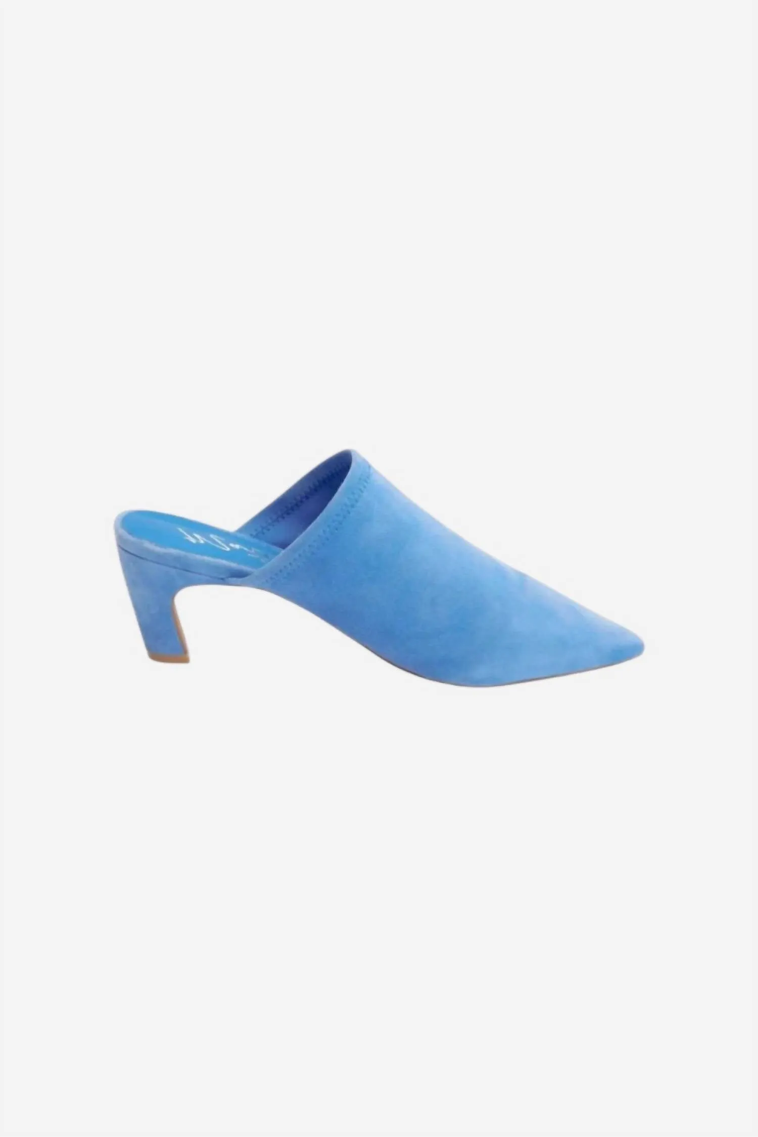 Women's Frances Heeled Mules In Blue