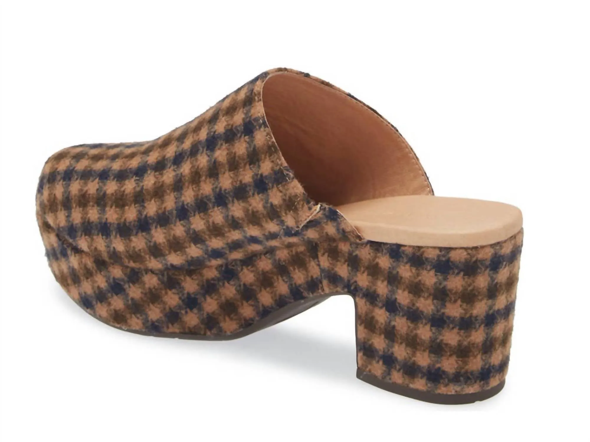 Women's Gertie Clog In Brown/navy