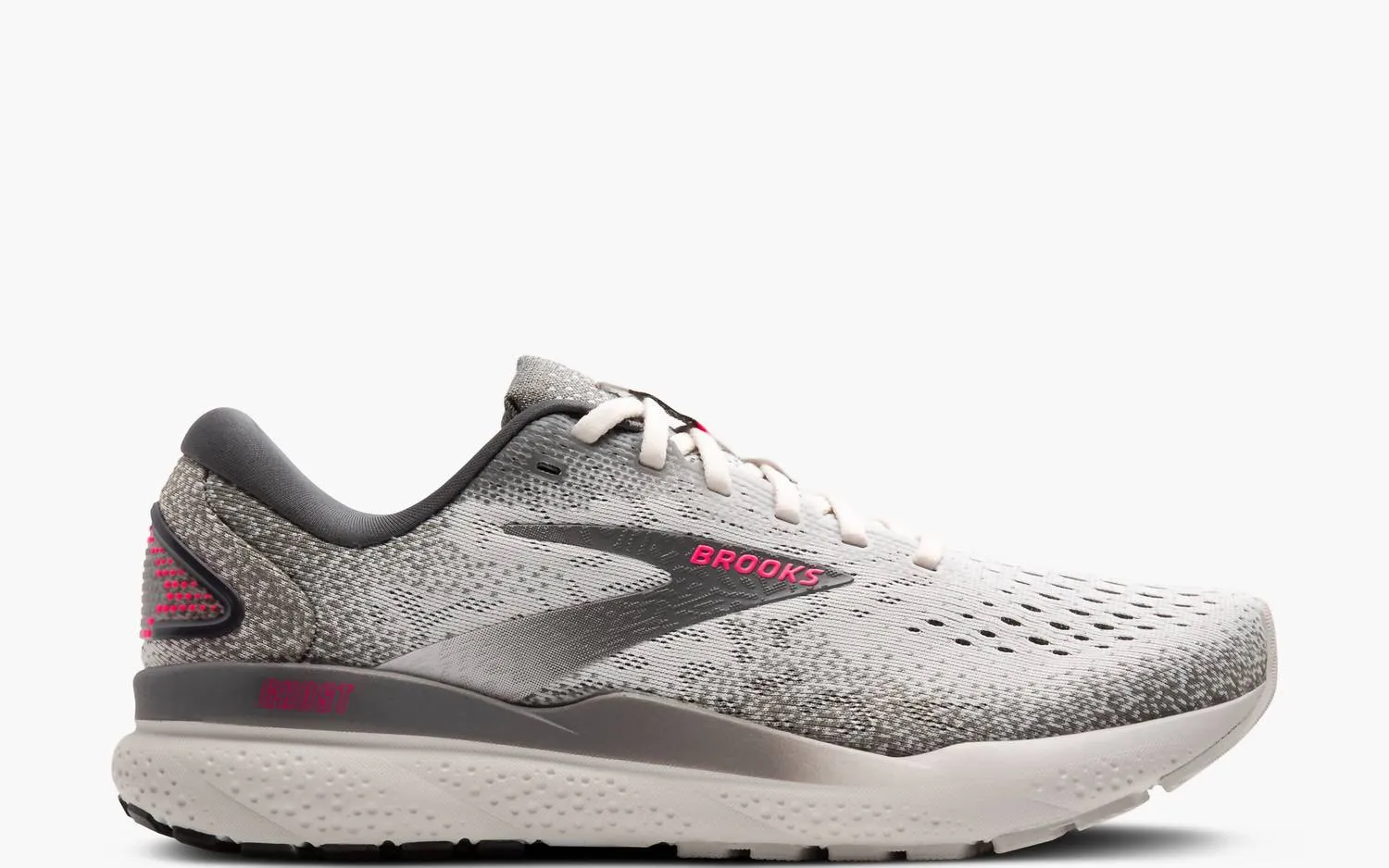 Women's Ghost 16 Shoes In Grey/gargoyle/pink