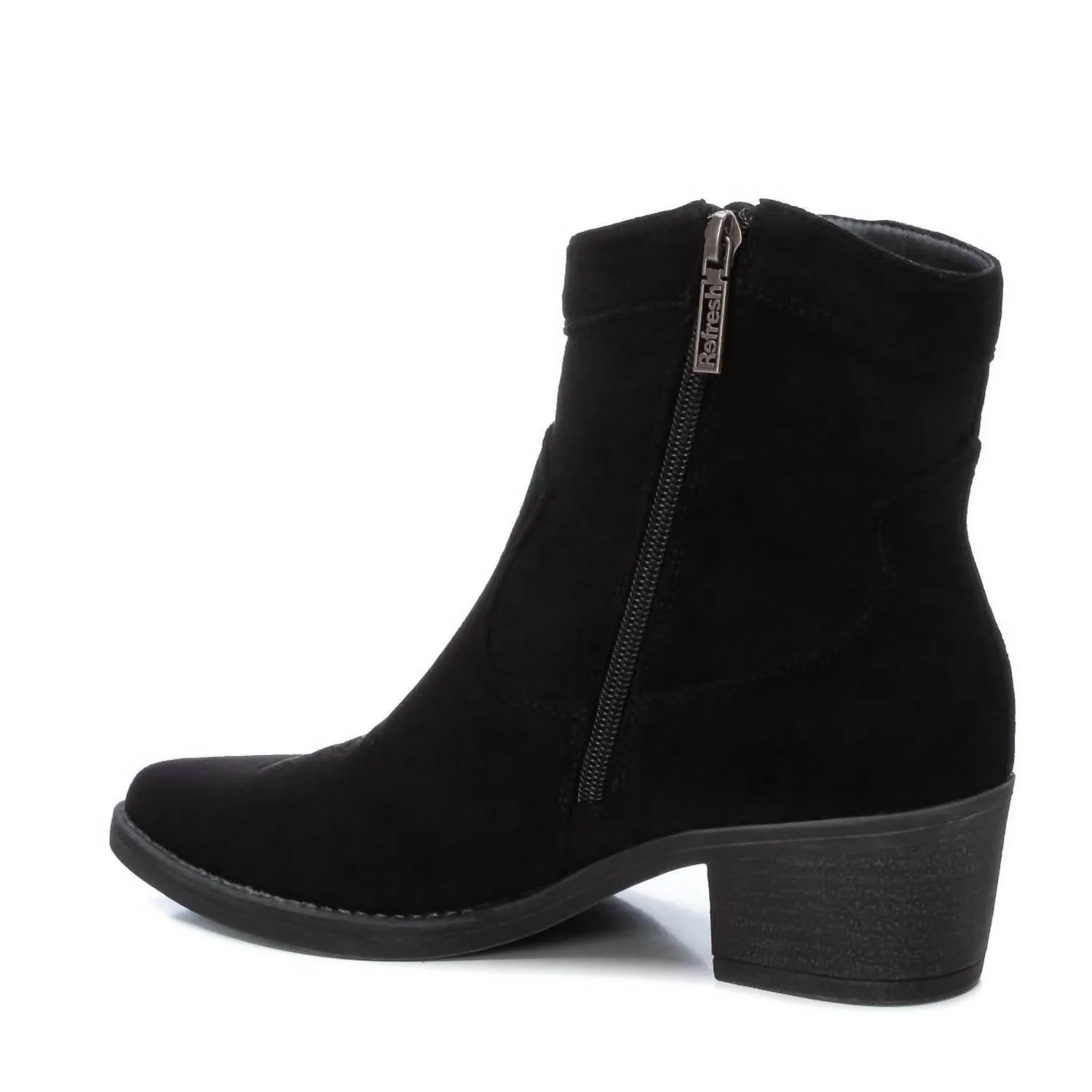 Women's Italian Western Booties In Black