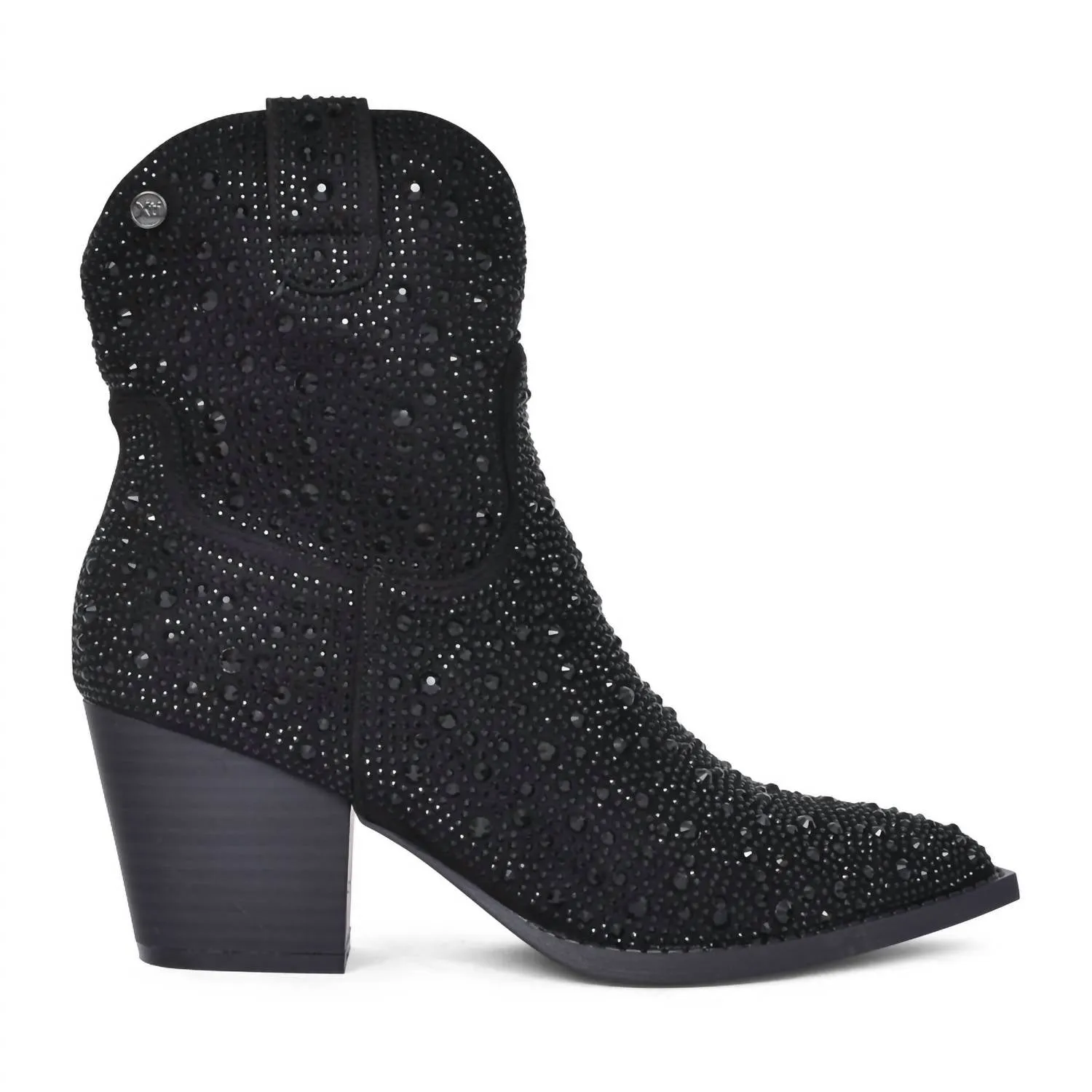 Women's Italian Western Booties In Black