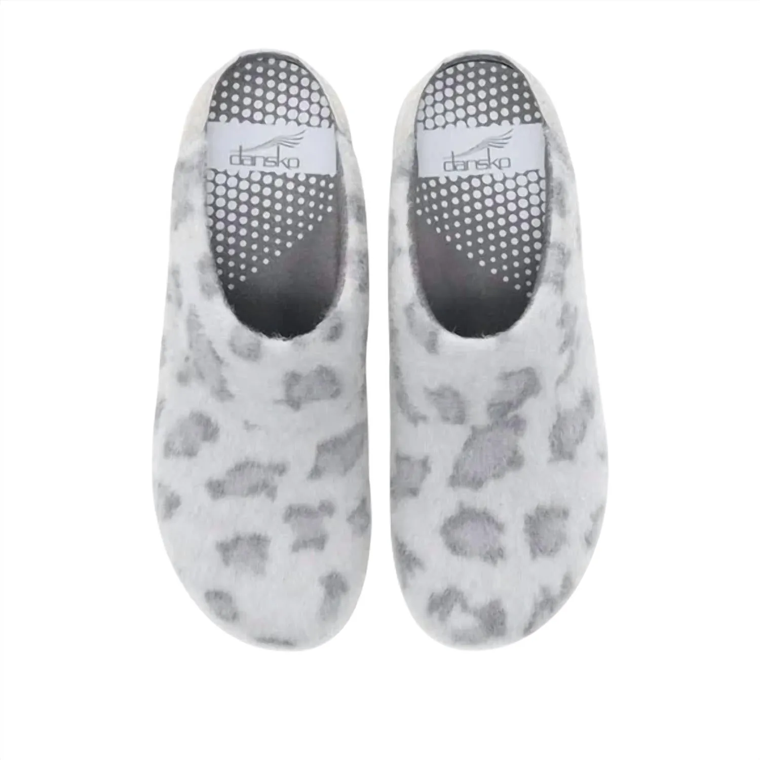 Women's Lucie Textile Clog In Grey Leopard