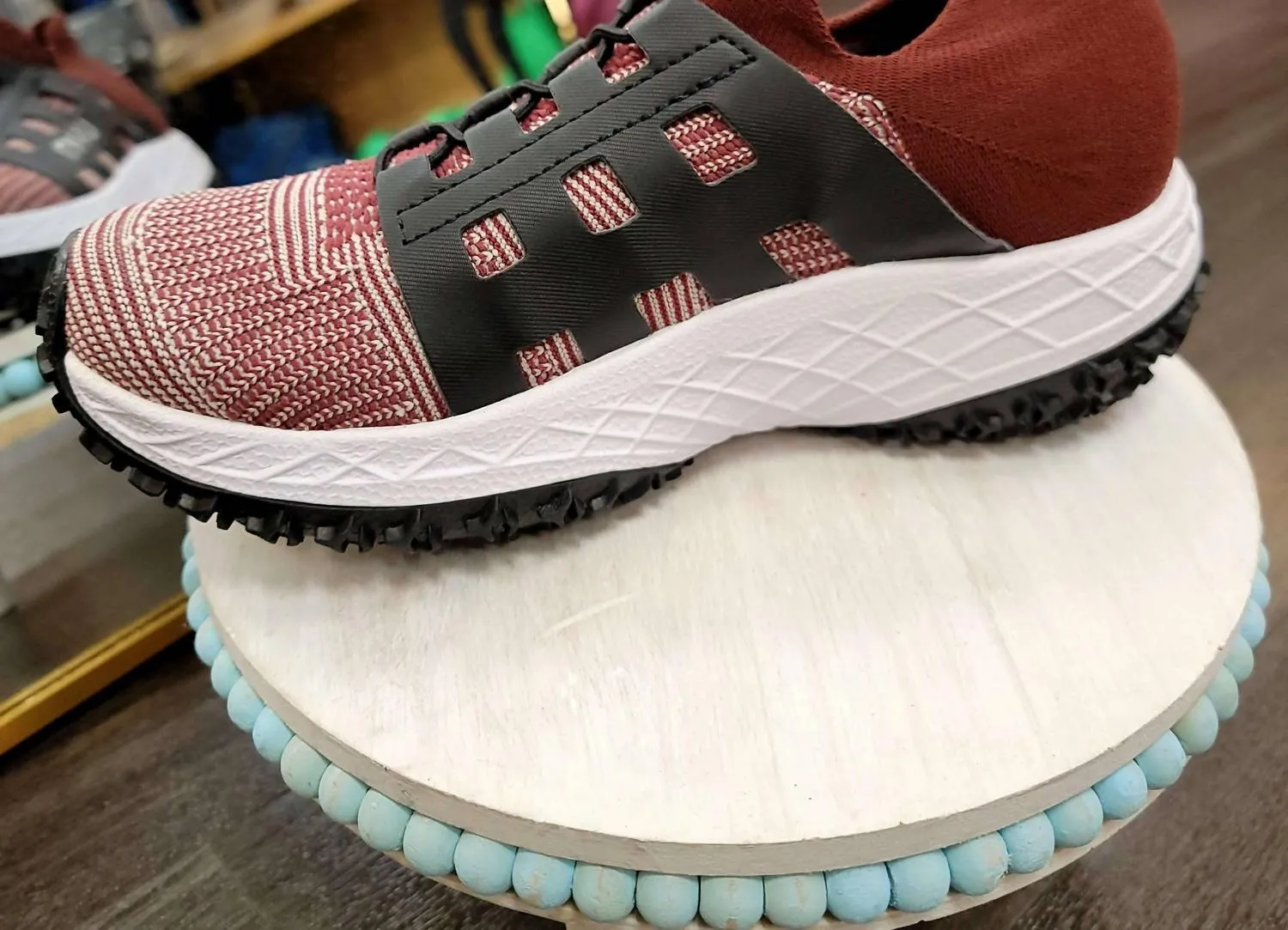 Women's Marengo Shoes In Grey/bordo