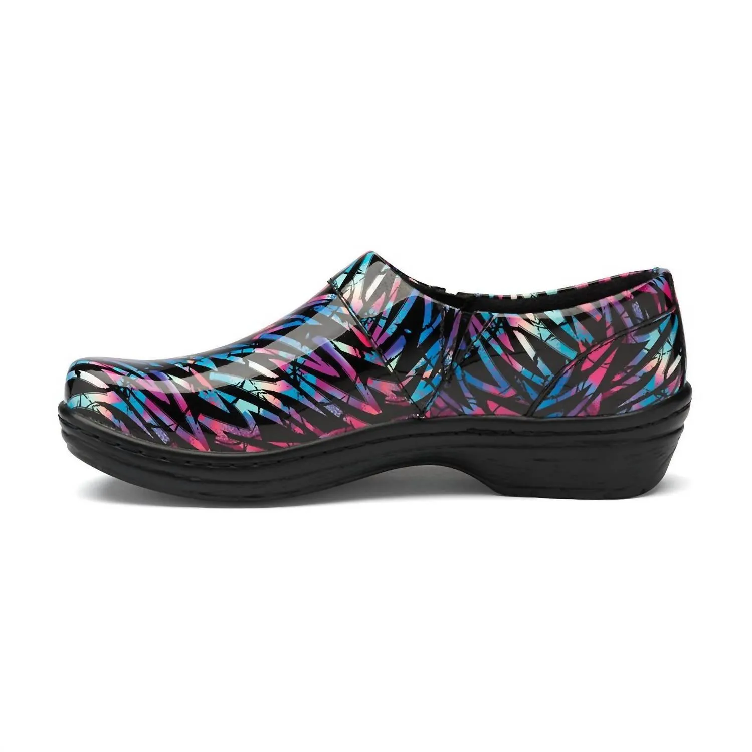 Women's Mission Clog In Grunge Patent