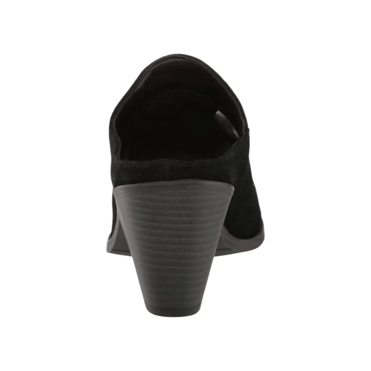 Women's Nicole Mule In Black Suede