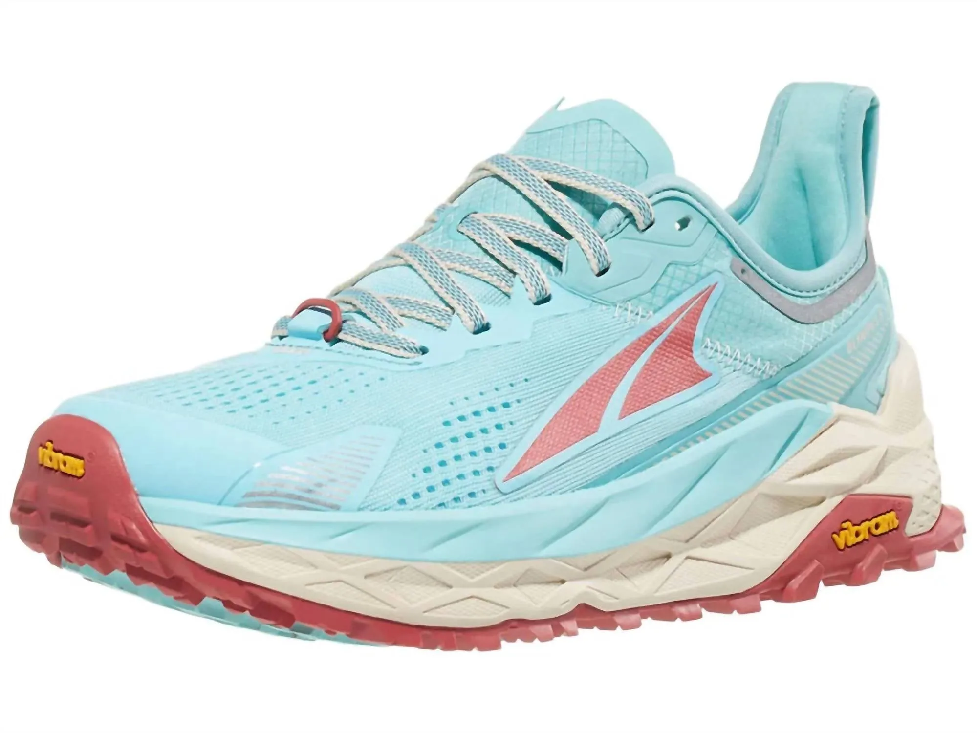 Women's Olympus 5 Trail Running Shoe In Light Blue