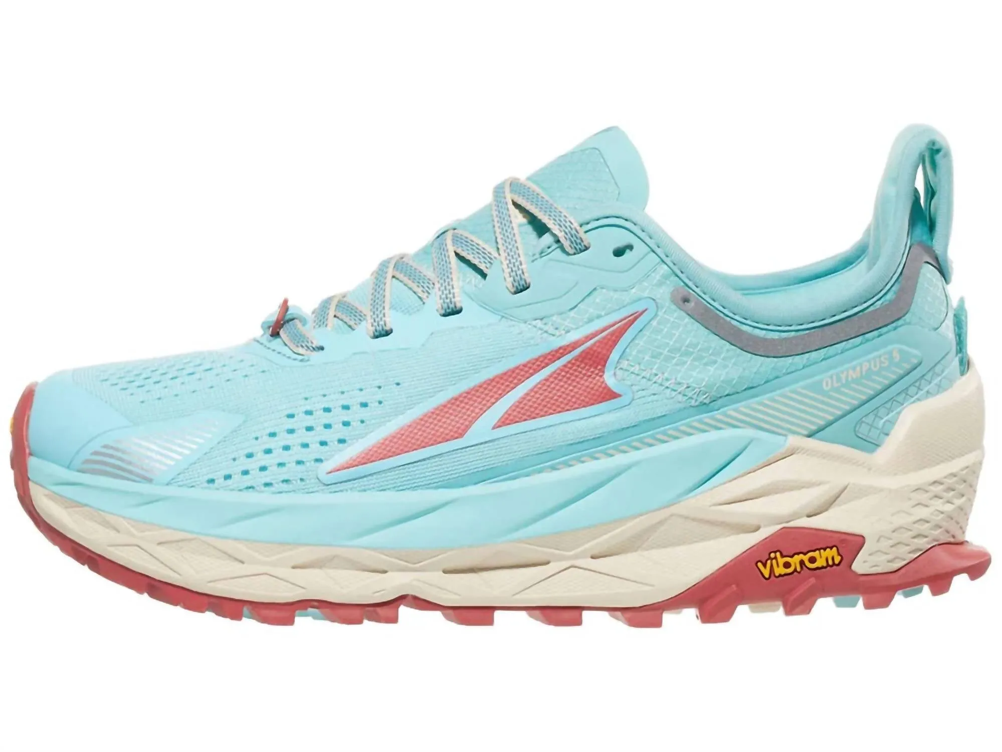 Women's Olympus 5 Trail Running Shoe In Light Blue