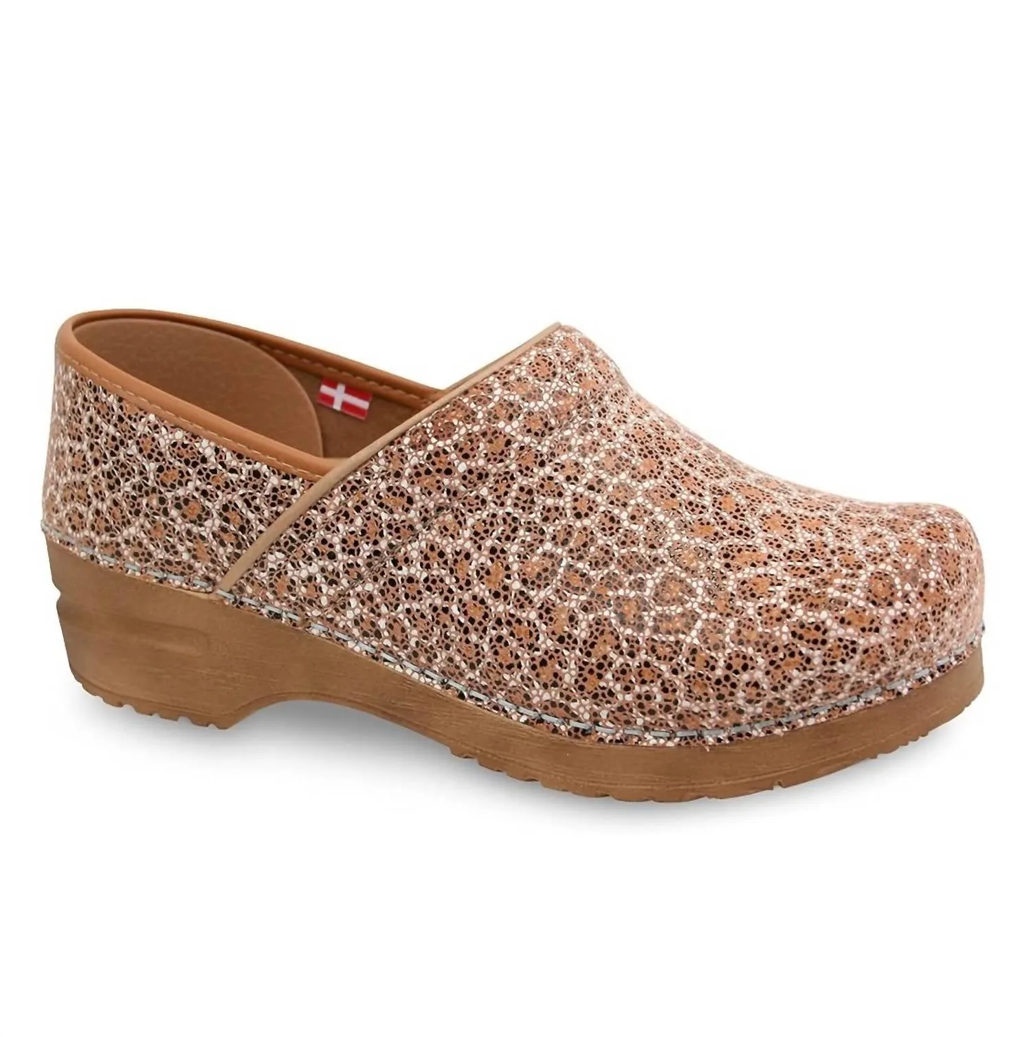 Women's Original Professional Clog In Printed Suede Nature