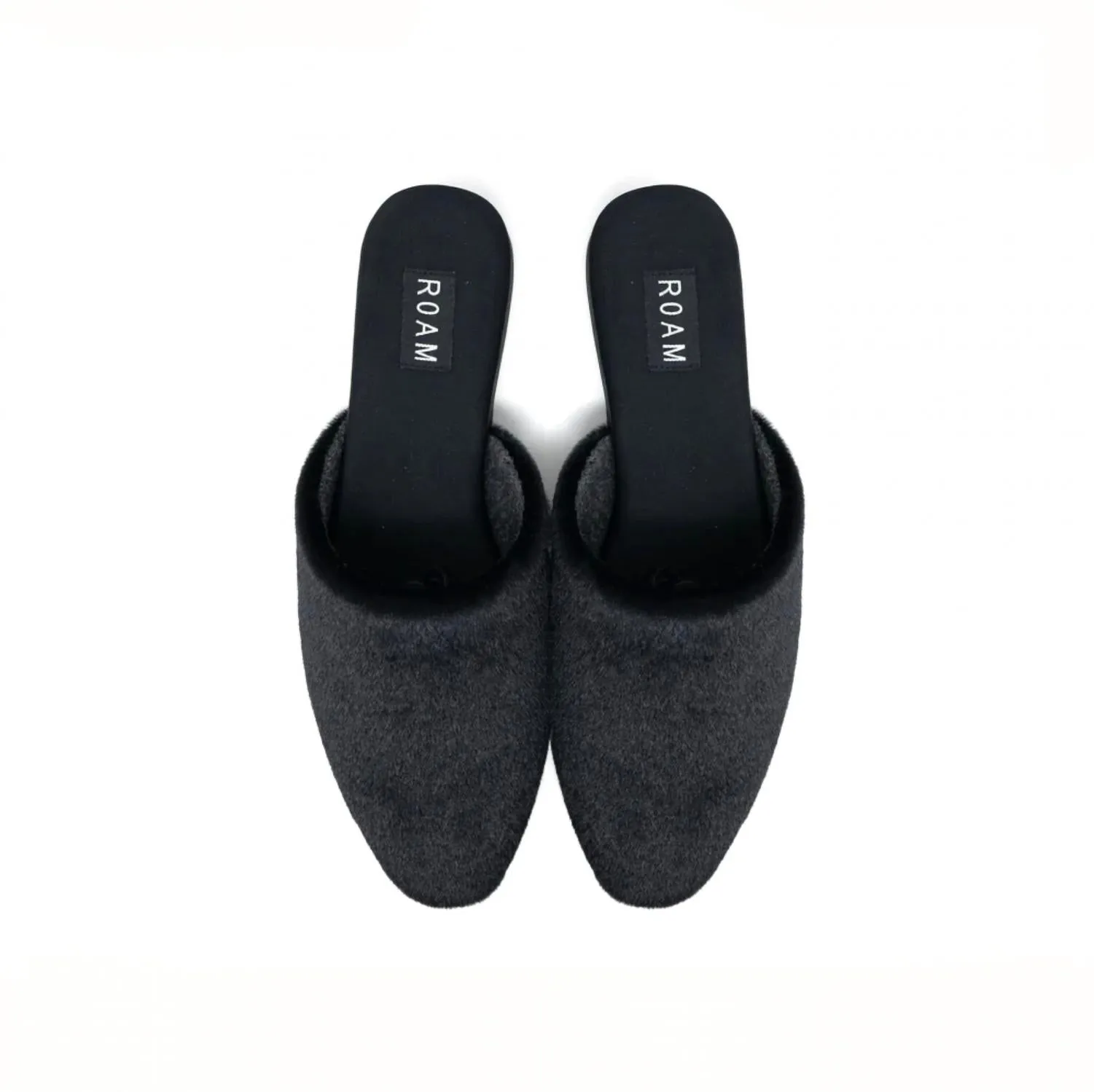 Women's Pony Faux Calf Hair Mule In Black