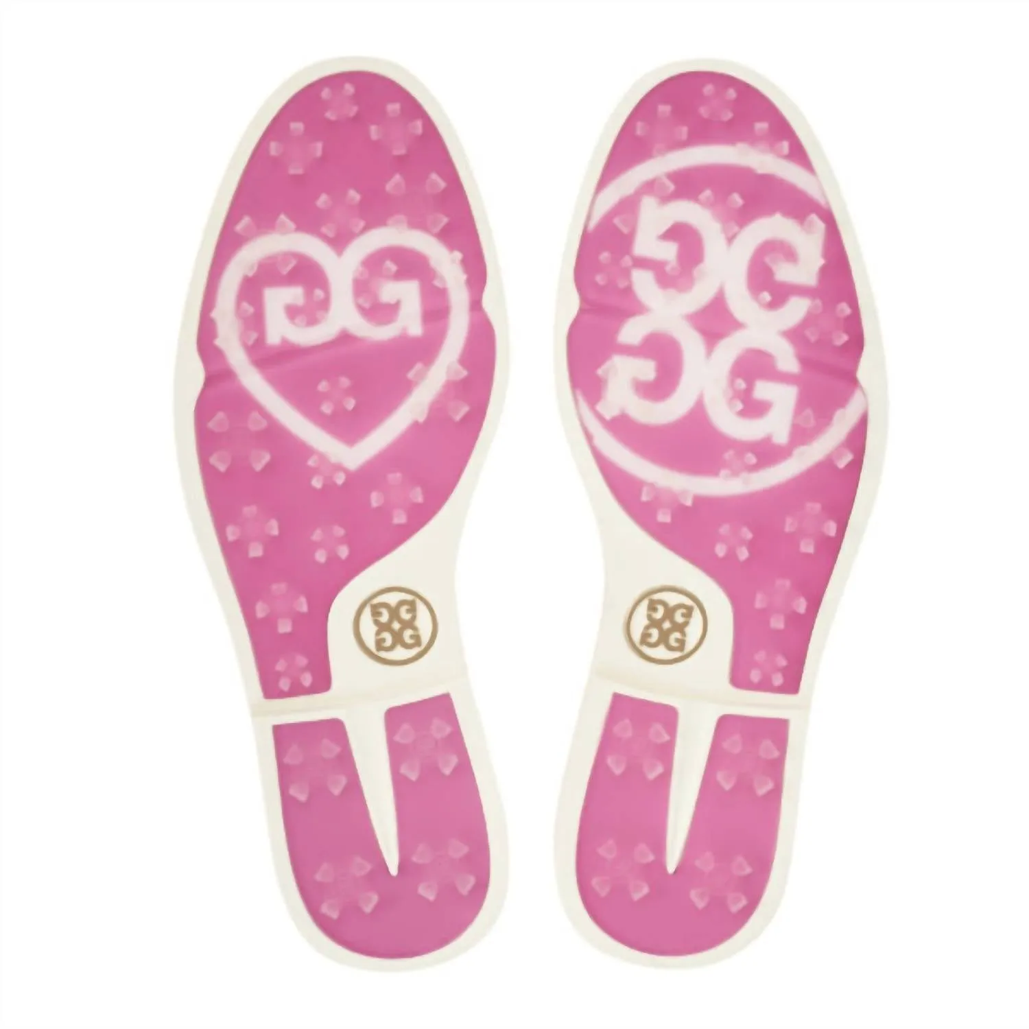 Women's Quilted Gallivanter Golf Shoes In Rose Gold