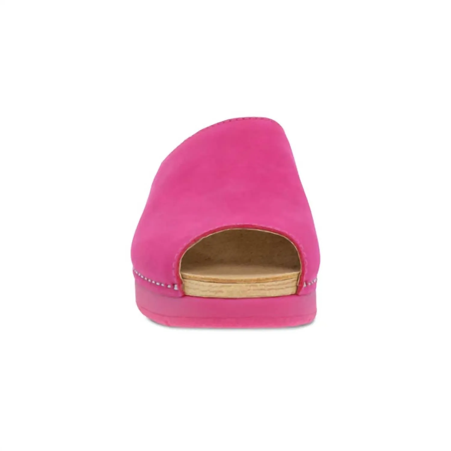 Women's Ravyn Peep Toe Mule In Fuchsia