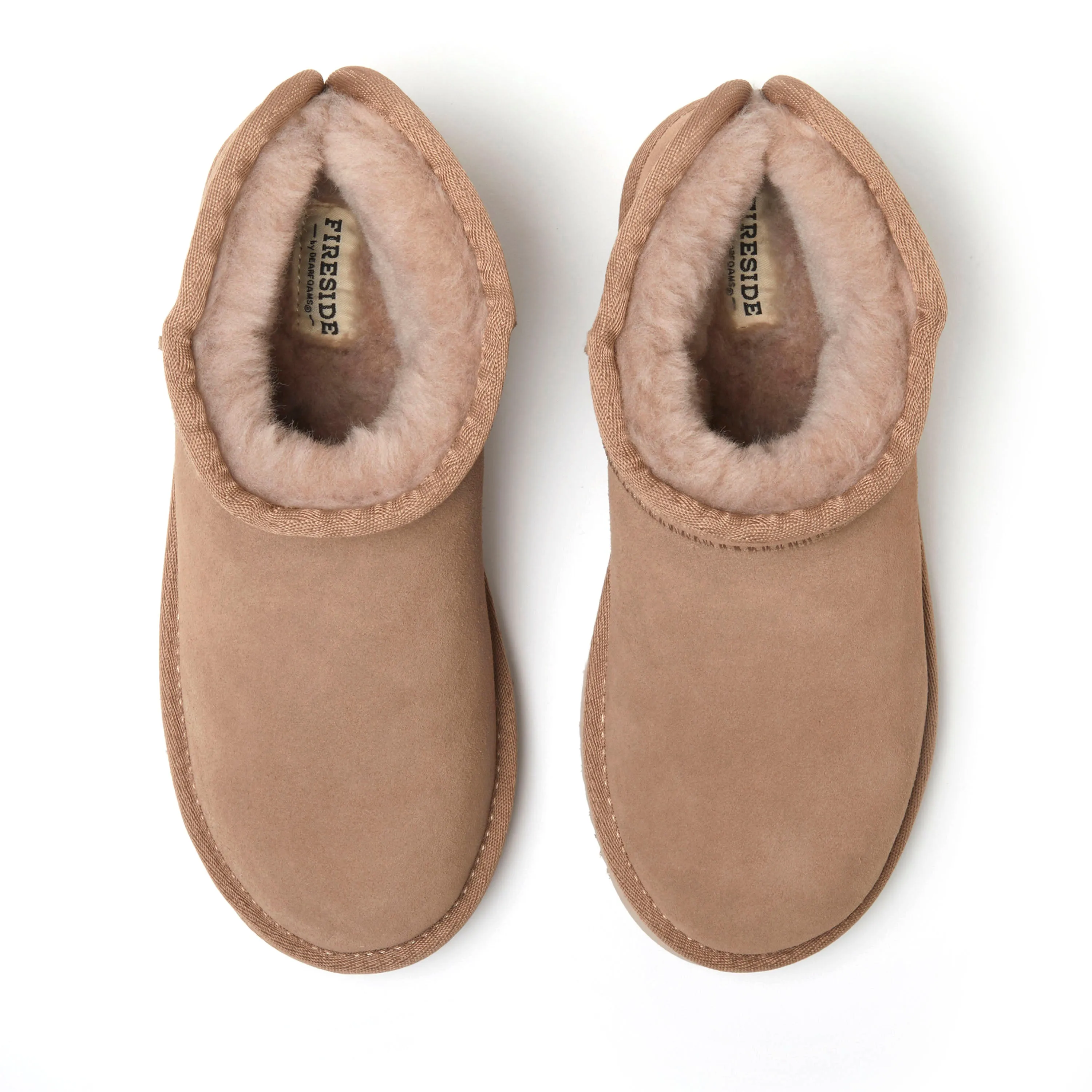 Women's Riverland Genuine Shearling Micro Bootie