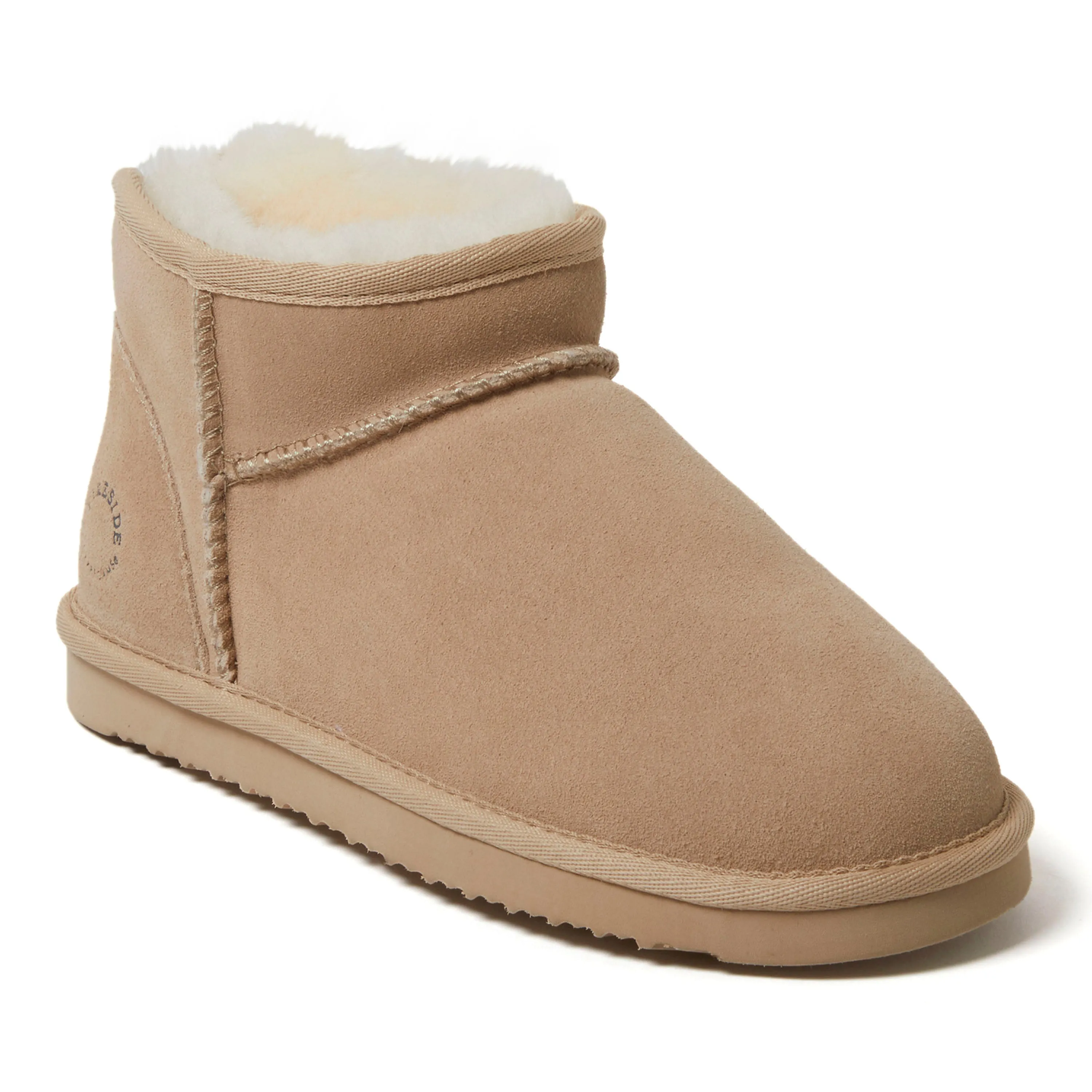 Women's Riverland Genuine Shearling Micro Bootie