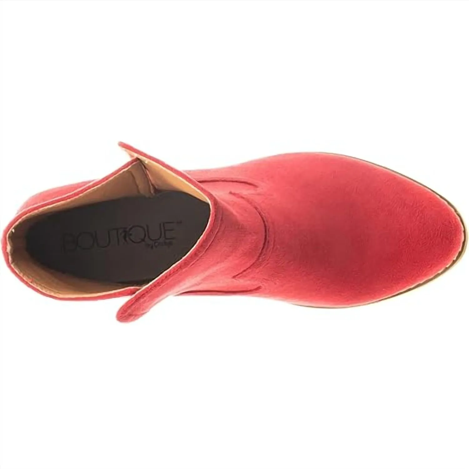 Women's Salem Bootie In Red