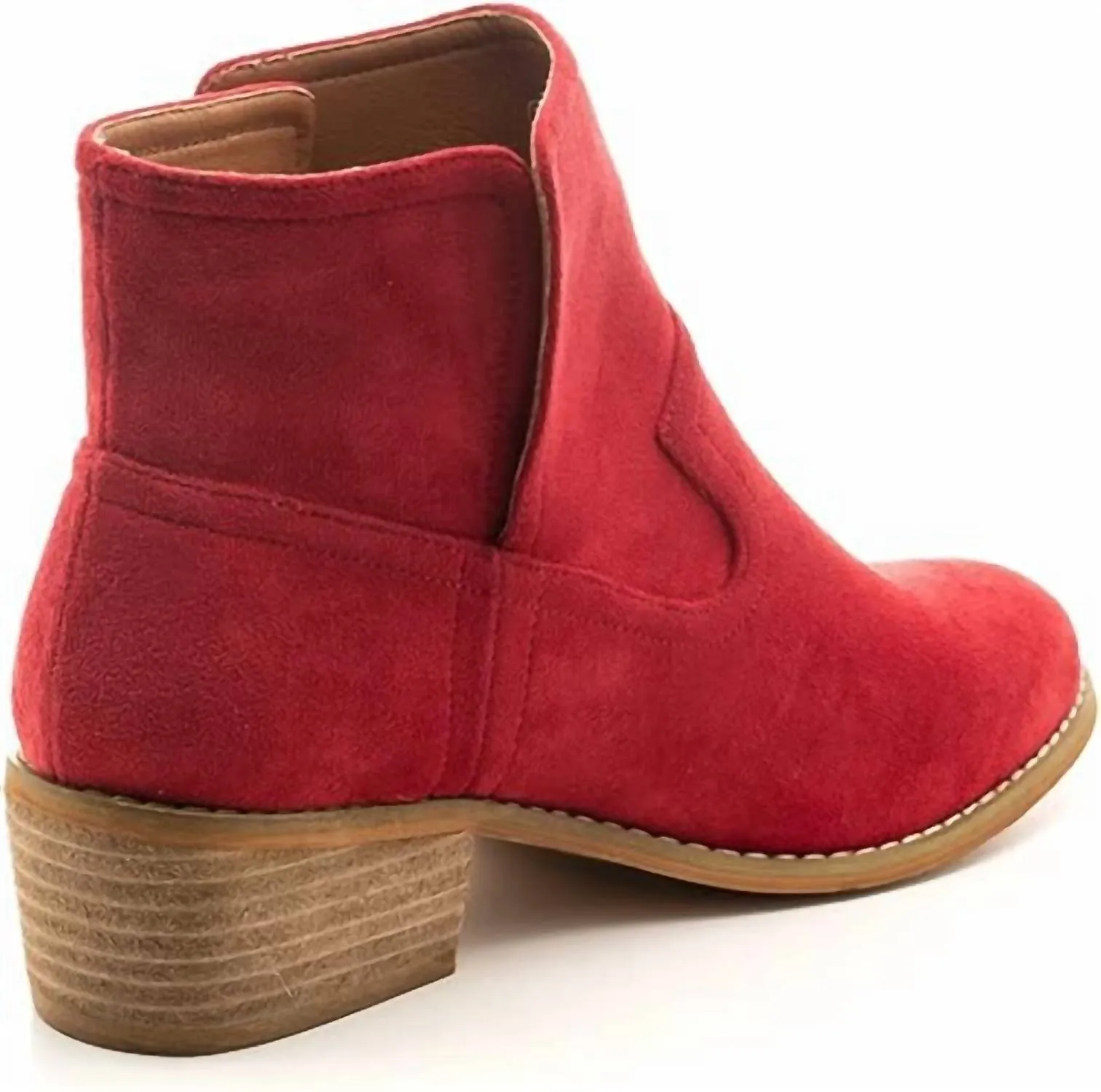 Women's Salem Bootie In Red
