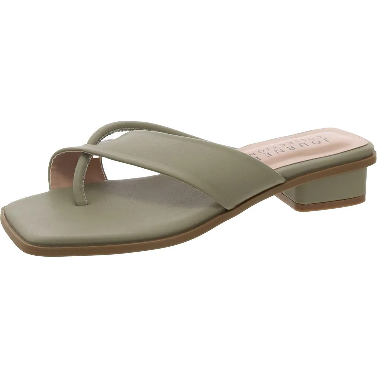 Womens Toe Loop Manmade Slide
