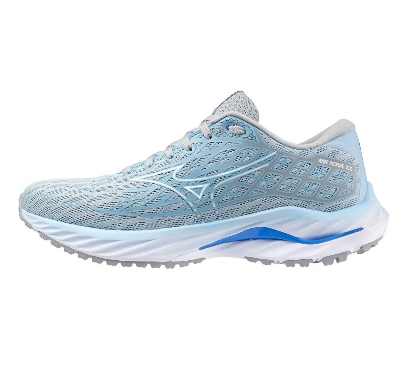 Women's Wave Inspire 20 Running Shoes In Cerulean/white
