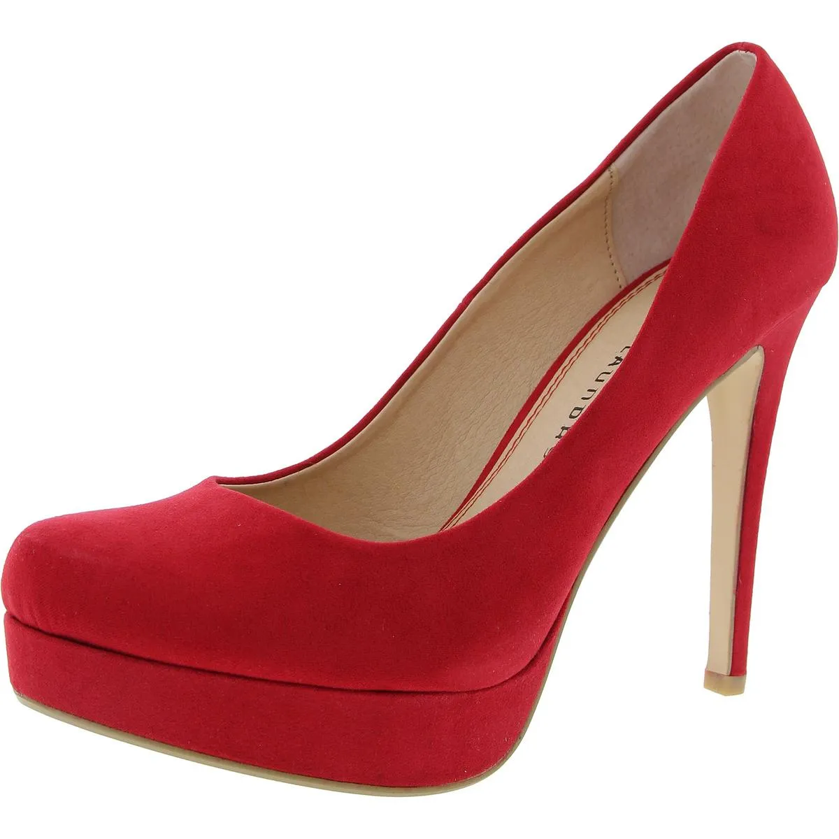WONDER Womens Solid Manmade Platform Heels