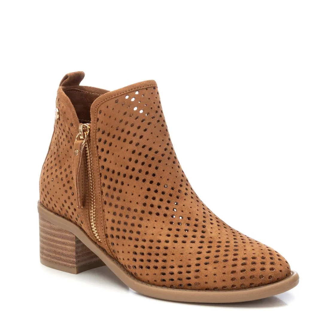 Xti Women's Italian Western Booties With side Zipper