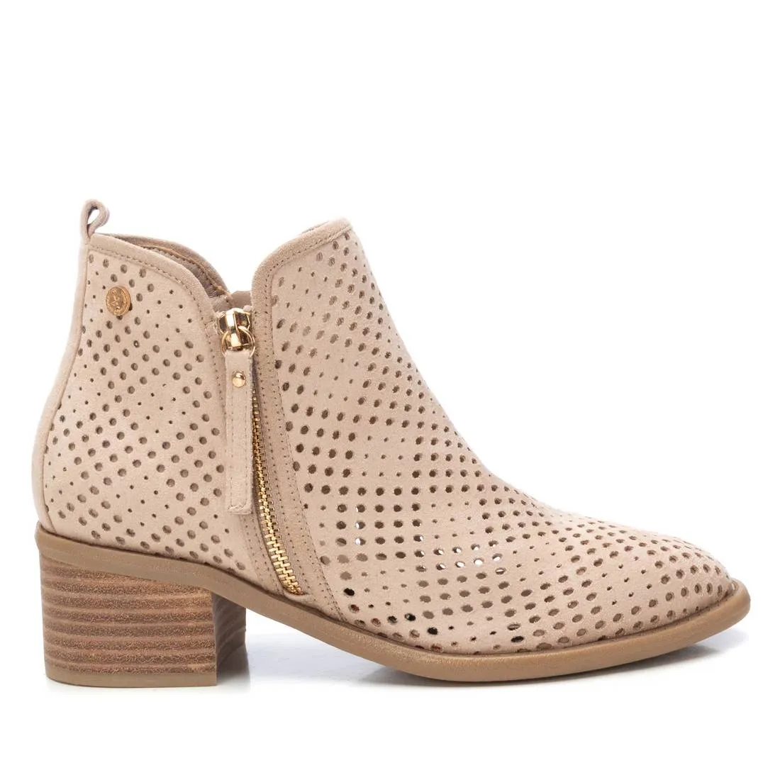 Xti Women's Italian Western Booties With side Zipper