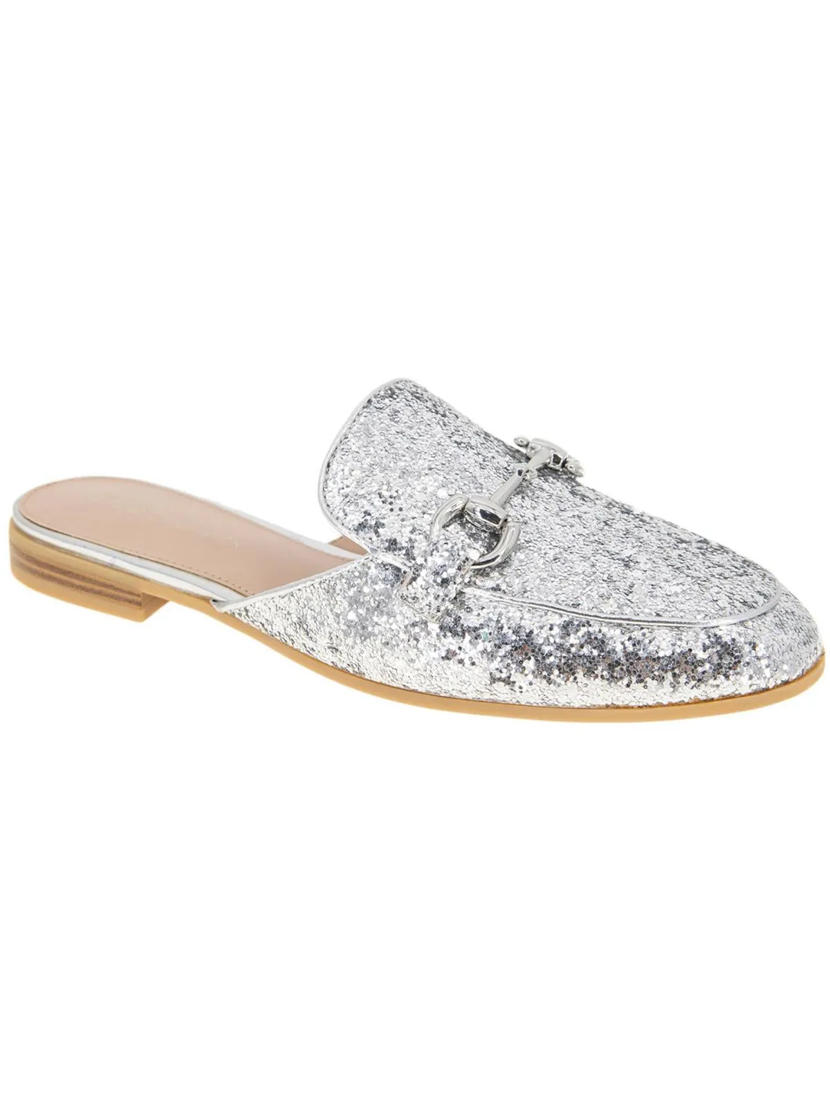 Zorie Womens Glitter Embellished Mules
