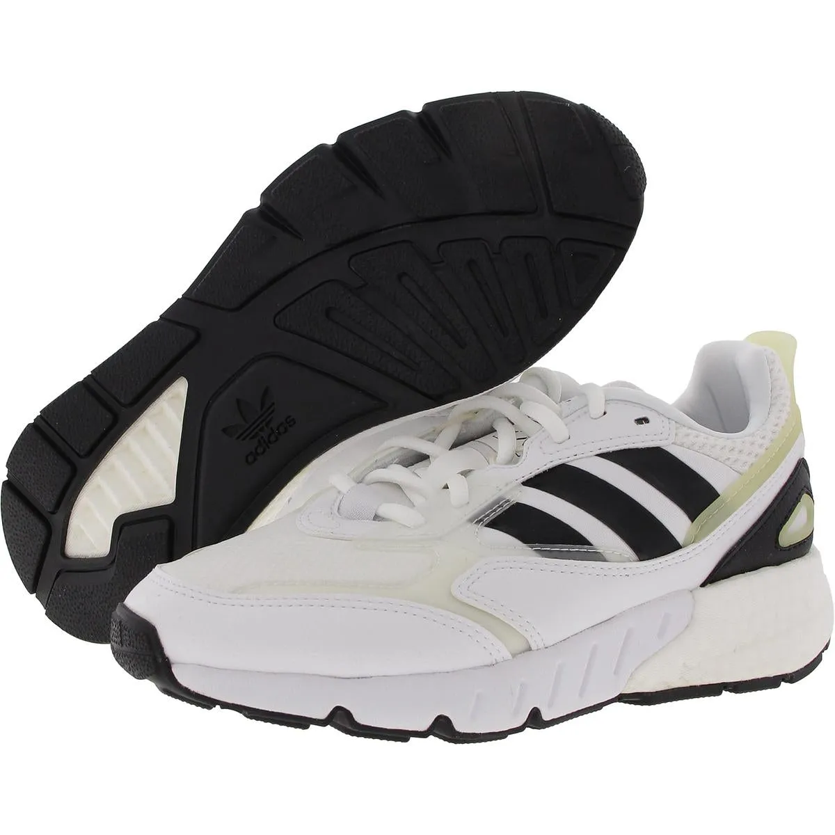 ZX 1K Boost 2.0 Mens Lace-Up Faux Leather Running & Training Shoes